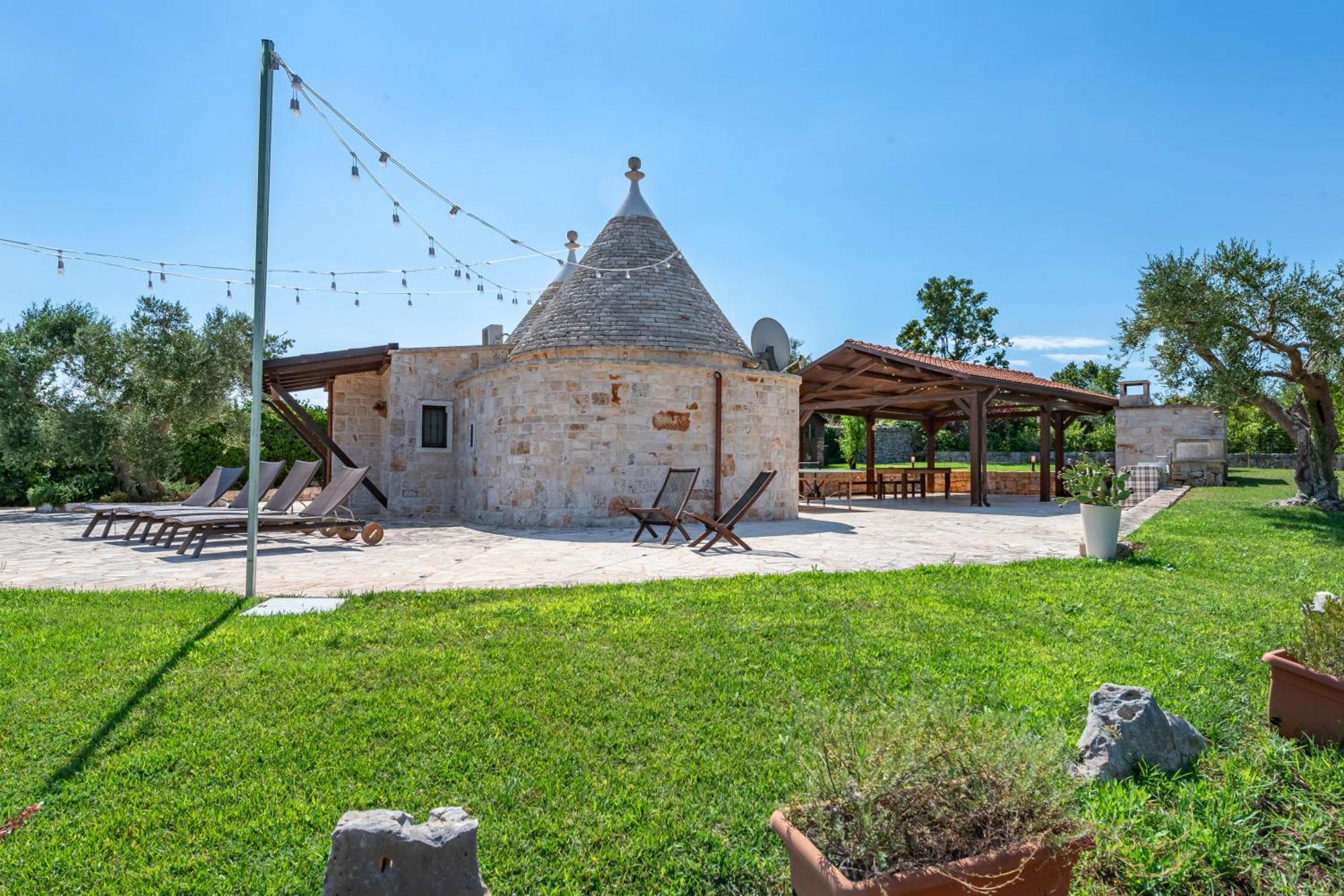 Villa Palmirotta Trulli Relais Castellana Grotte Exterior photo