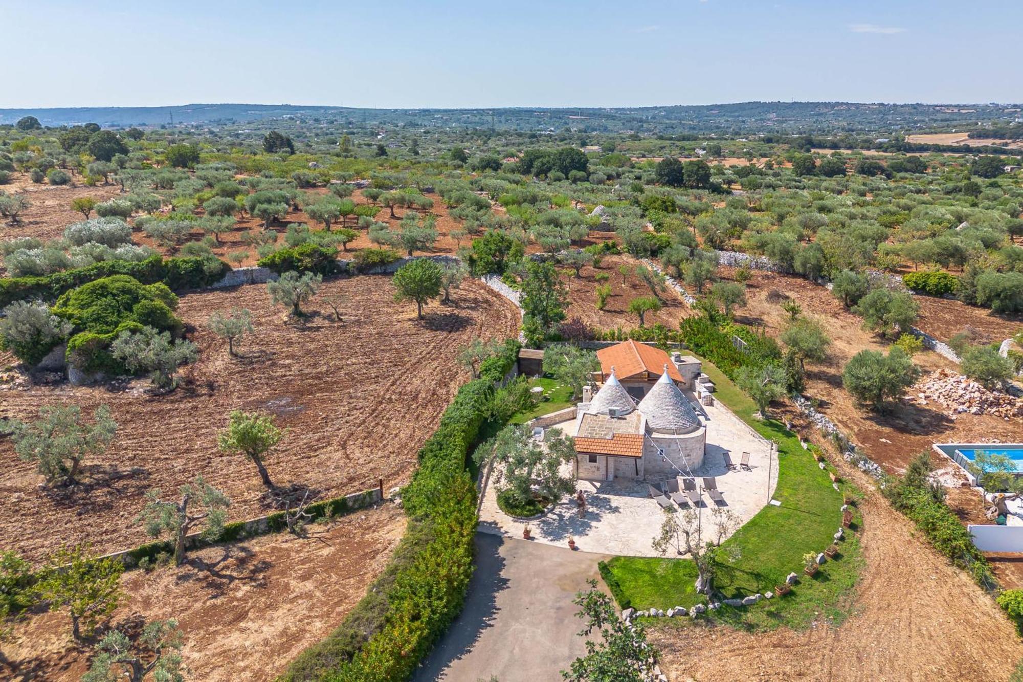 Villa Palmirotta Trulli Relais Castellana Grotte Exterior photo