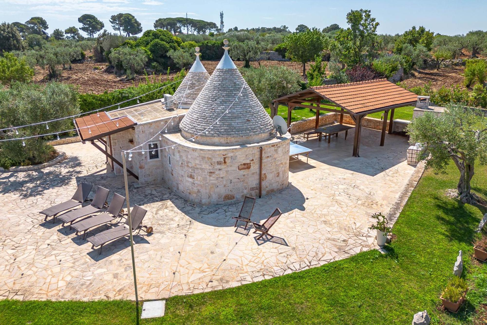 Villa Palmirotta Trulli Relais Castellana Grotte Exterior photo