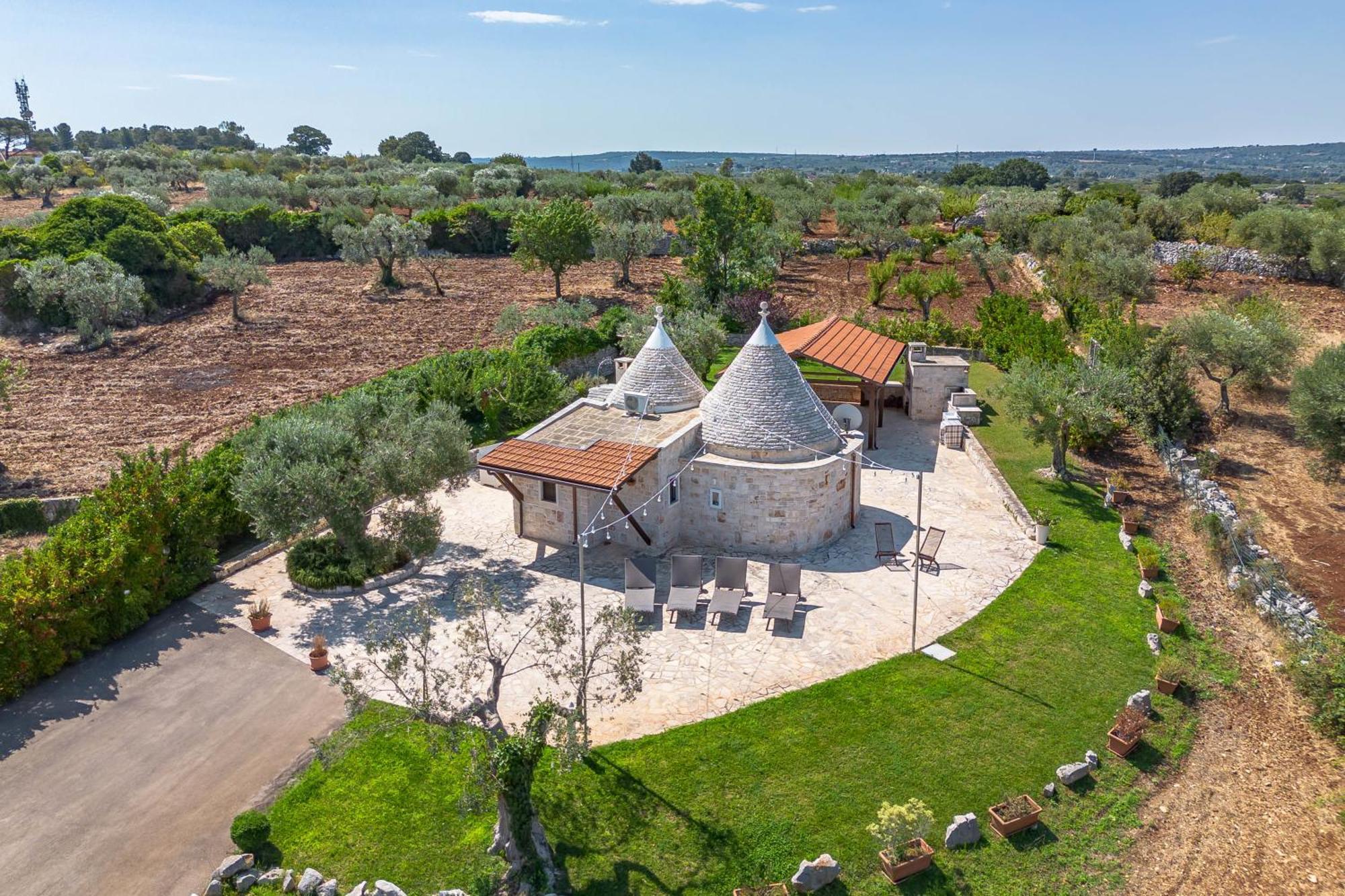 Villa Palmirotta Trulli Relais Castellana Grotte Exterior photo